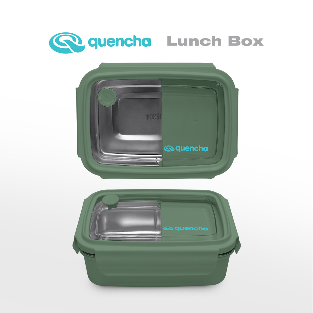 QUENCHA 800ml Stainless Steel Insulated Lunch Box