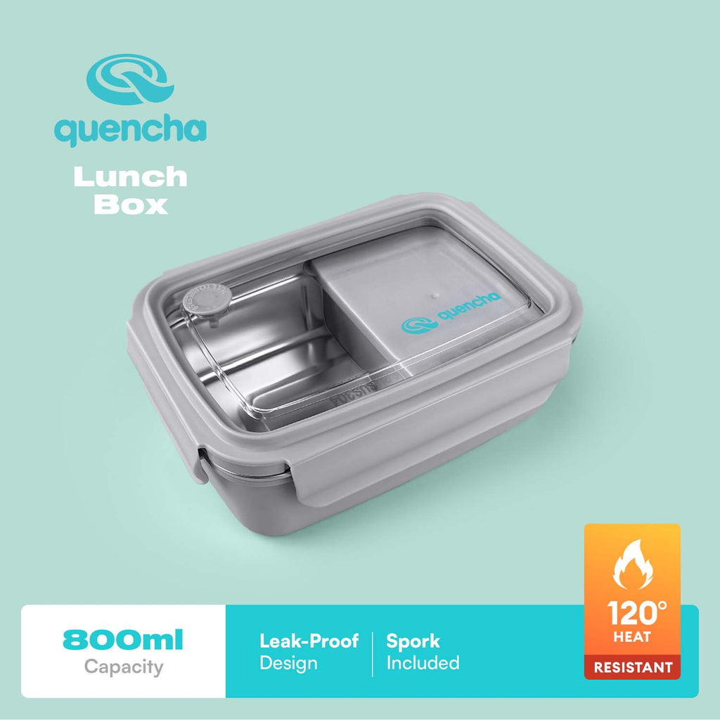 QUENCHA 800ml Stainless Steel Insulated Lunch Box