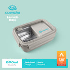 QUENCHA 800ml Stainless Steel Insulated Lunch Box
