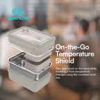 QUENCHA 800ml Stainless Steel Insulated Lunch Box