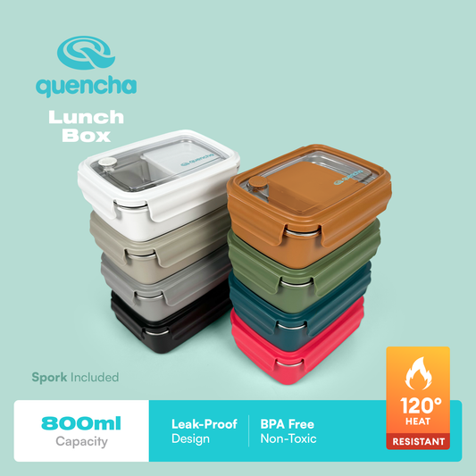QUENCHA 800ml Stainless Steel Insulated Lunch Box