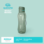 QUENCHA 17oz & 37oz Flip Cap Plastic Water Bottle