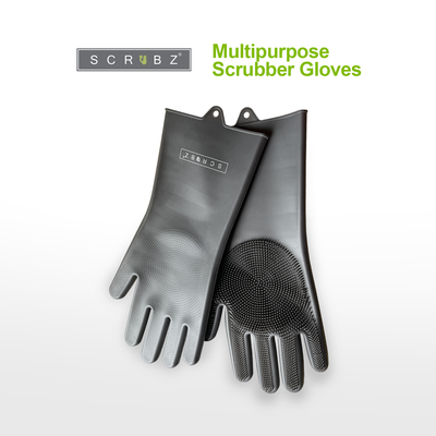SCRUBZ Scrubber Gloves Non-slip Heavy Duty