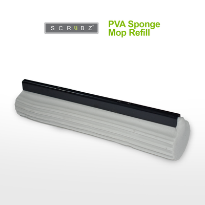 SCRUBZ Premium PVA Sponge Mop Refill  Set of 2