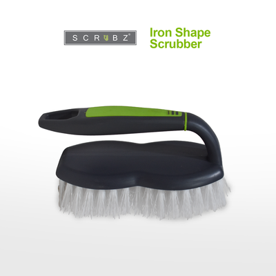 SCRUBZ Premium Iron Shape Brush