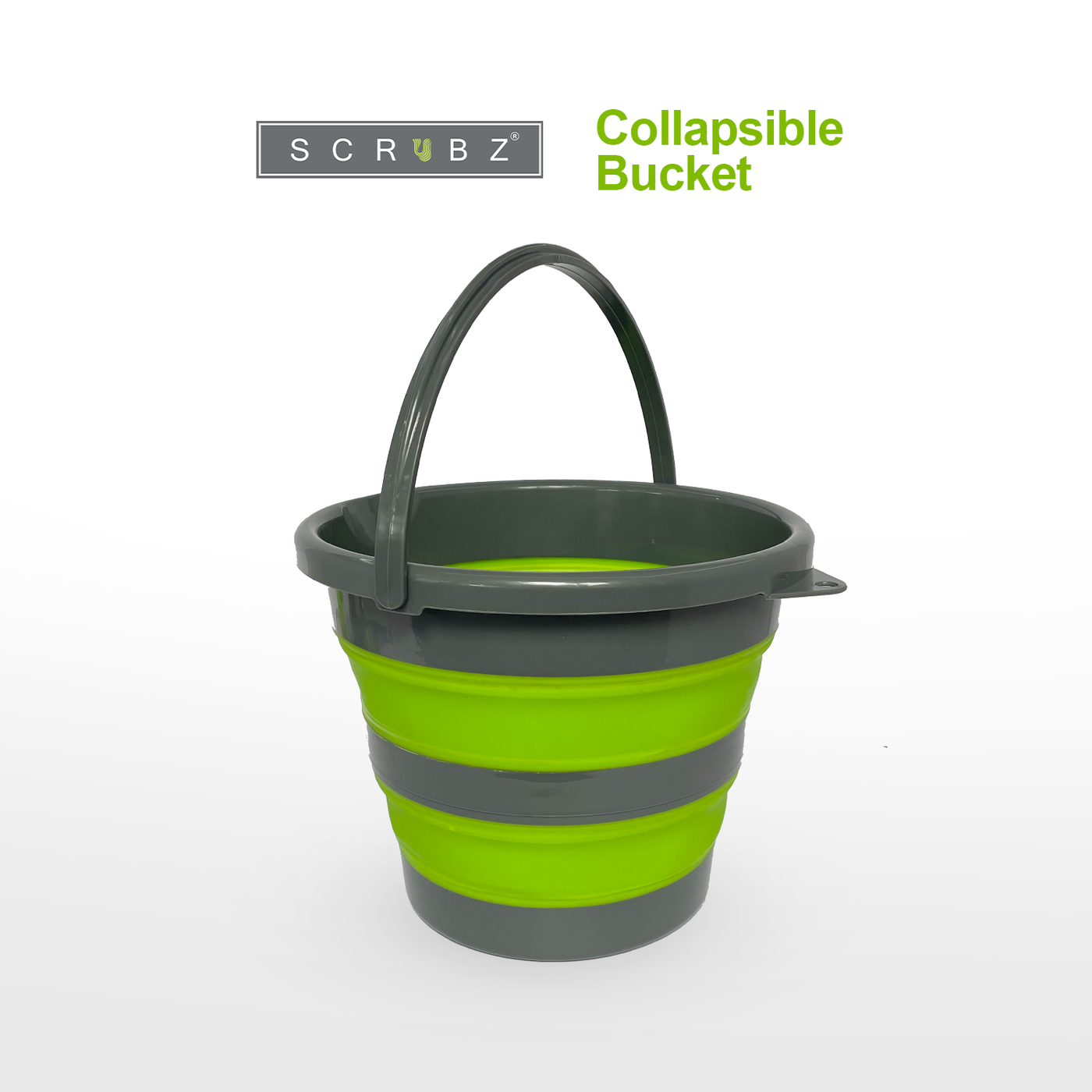 SCRUBZ Premium Collapsible Bucket Storage 10L