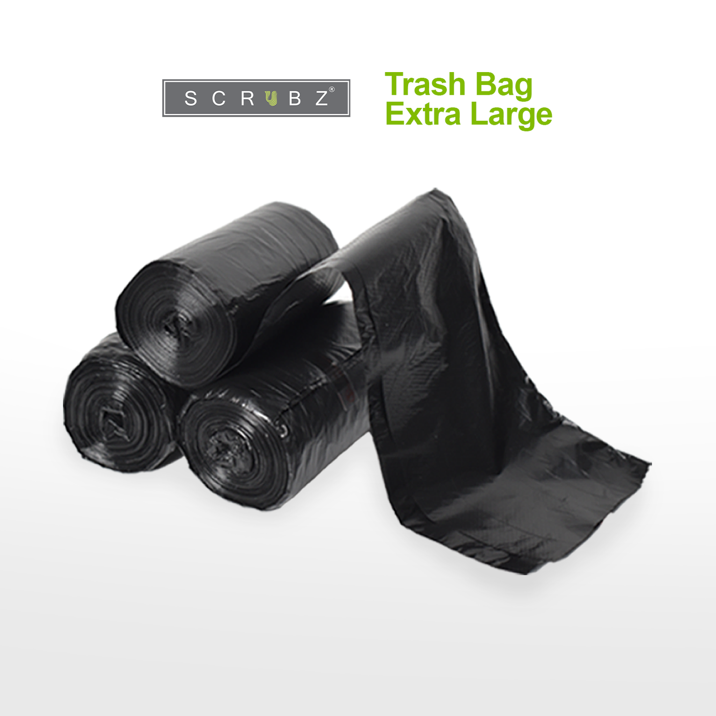 SCRUBZ Premium Trash bag 30pcs Polypropylene