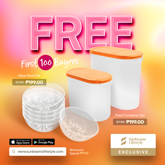 FREE MIGI BOWL AND EDGO FOOD CONTAINER