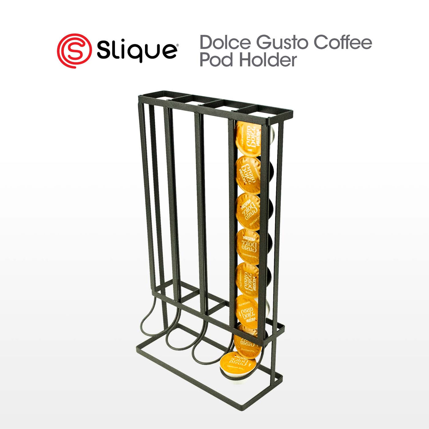 SLIQUE Premium Dolce Gusto Compatible 32 Piece Coffee Pod Stand