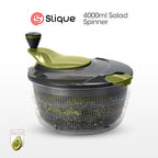 SLIQUE Avotech Anti-Slip Base Salad Spinner 4000ml | 4L