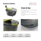 SLIQUE Avotech Anti-Slip Base Salad Spinner 4000ml | 4L