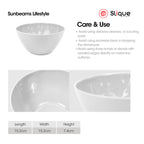 SLIQUE Premium Melamine Dinner Plate, Serving Plate, Dessert Plate, Bowl, Serving Bowl, Deep Bowl, Sauce Dish, Tumbler, Rice Spoon, Soup Ladle - Persona Collection