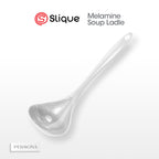 SLIQUE Premium Melamine Dinner Plate, Serving Plate, Dessert Plate, Bowl, Serving Bowl, Deep Bowl, Sauce Dish, Tumbler, Rice Spoon, Soup Ladle - Persona Collection