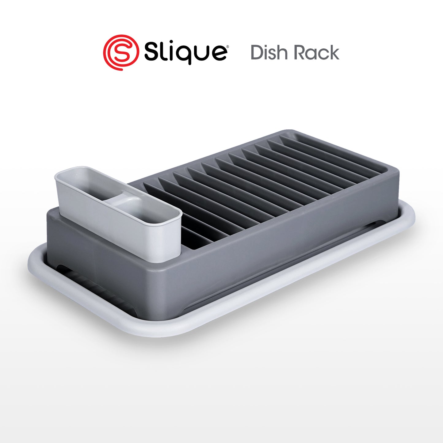 SLIQUE Premium Utensil Tray Drawer Organizer with Large Wide Compartment