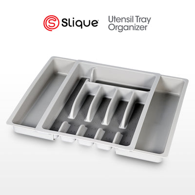 SLIQUE Premium Utensil Tray Drawer Organizer 48x38.8x6.5cm