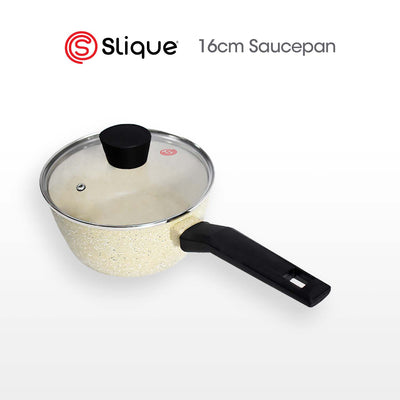 SLIQUE Premium Forged Sauce Pan 16cm/18cm