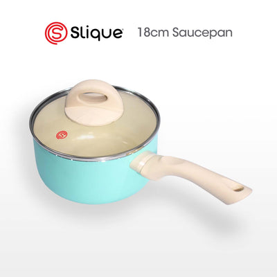 SLIQUE Premium Ceramic Sauce Pan 16cm/18cm