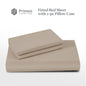 PRIMEO Bedsheet w/ 2 Pillow Case Queen Size Set of 3
