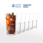 UNION GLASS Thailand Premium Clear Glass Rock Glass 420ml | 14.5oz Set of 6
