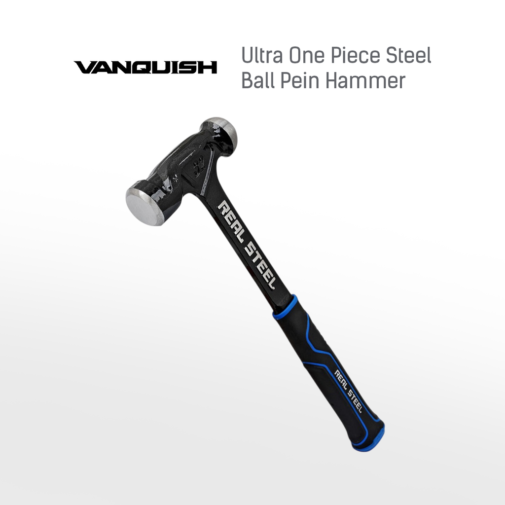 REALSTEEL Ball Pein Hammer Ultra One Piece Steel 32oz