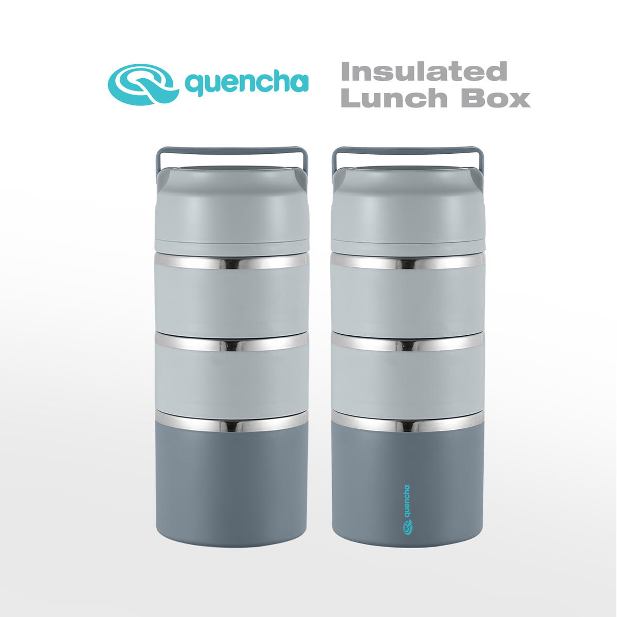 Quencha Horizon Collection Insulated Tumbler Coffee Mug Water Bottle Lunch Box Vacuum Flask