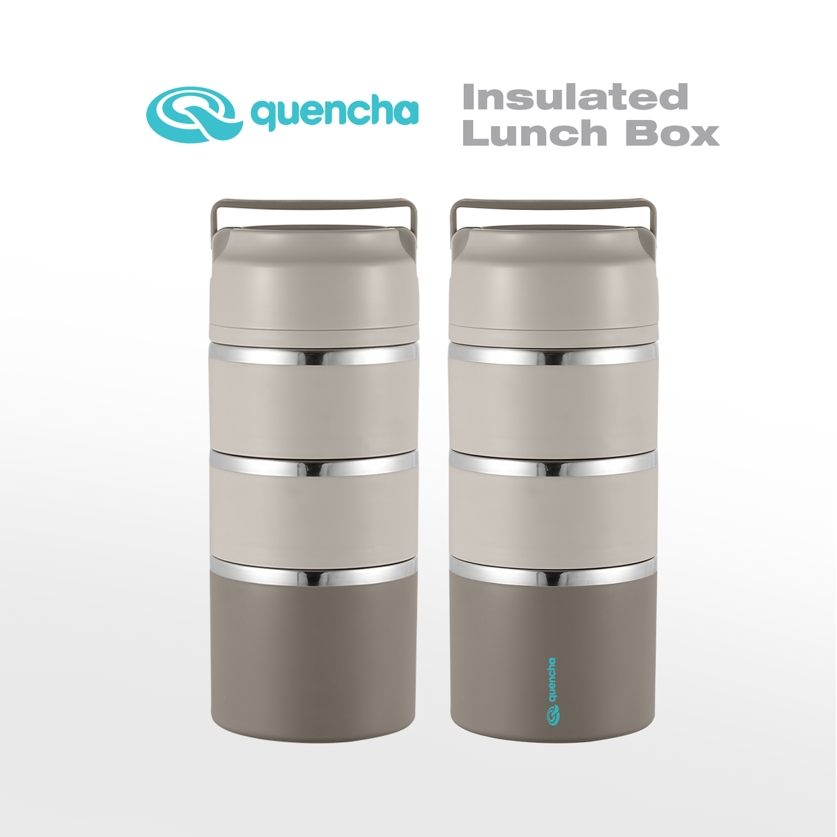 Quencha Horizon Collection Insulated Tumbler Coffee Mug Water Bottle Lunch Box Vacuum Flask