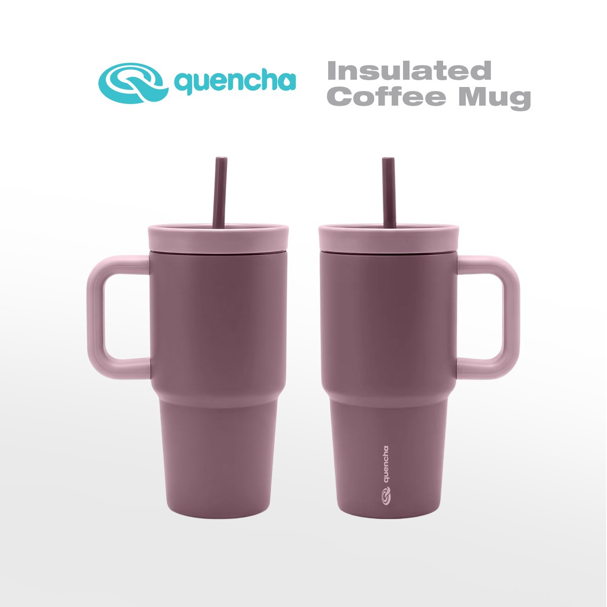Quencha Horizon Collection Insulated Tumbler Coffee Mug Water Bottle Lunch Box Vacuum Flask