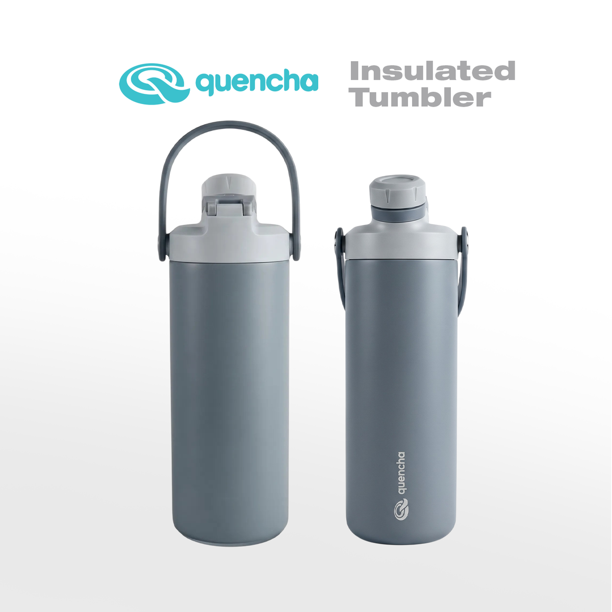 Quencha Horizon Collection Insulated Tumbler Coffee Mug Water Bottle Lunch Box Vacuum Flask