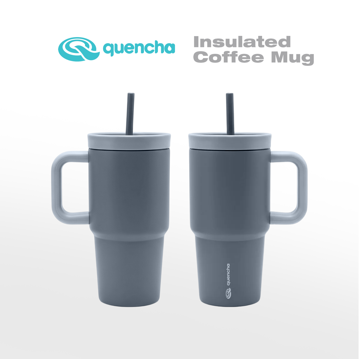 Quencha Horizon Collection Insulated Tumbler Coffee Mug Water Bottle Lunch Box Vacuum Flask