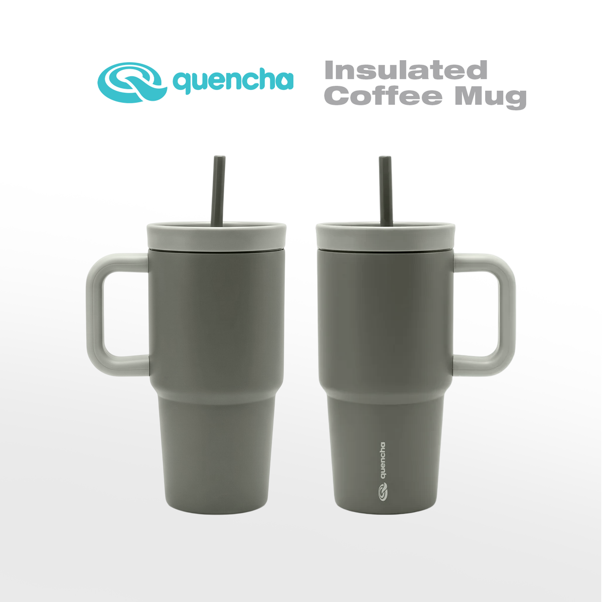 Quencha Horizon Collection Insulated Tumbler Coffee Mug Water Bottle Lunch Box Vacuum Flask