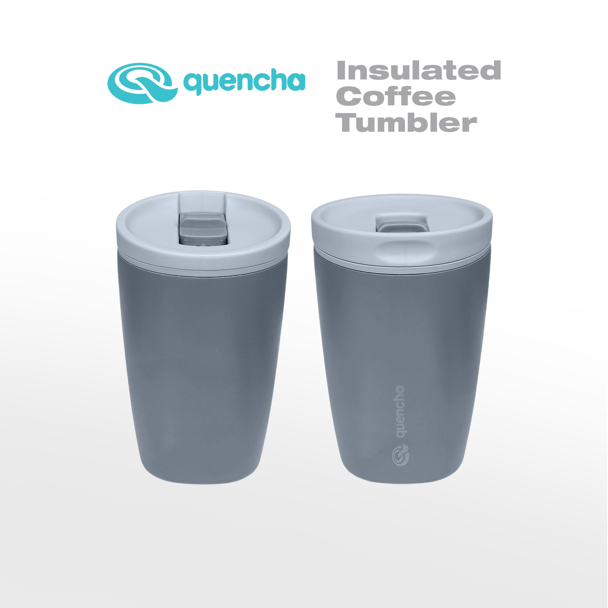 Quencha Horizon Collection Insulated Tumbler Coffee Mug Water Bottle Lunch Box Vacuum Flask