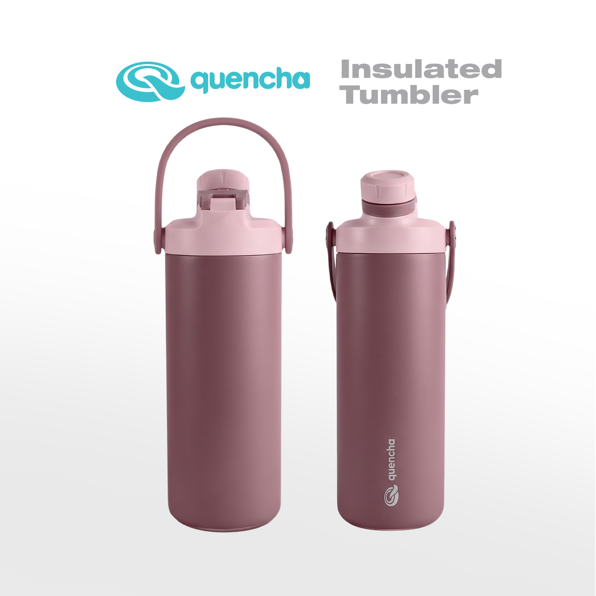 Quencha Horizon Collection Insulated Tumbler Coffee Mug Water Bottle Lunch Box Vacuum Flask