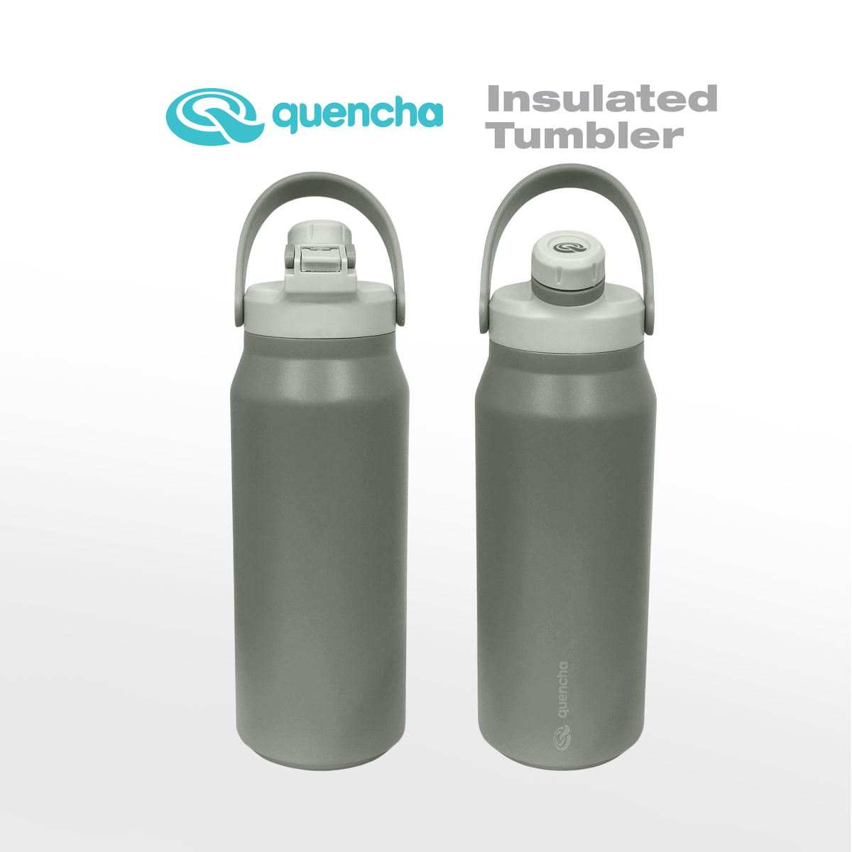 Quencha Horizon Collection Insulated Tumbler Coffee Mug Water Bottle Lunch Box Vacuum Flask