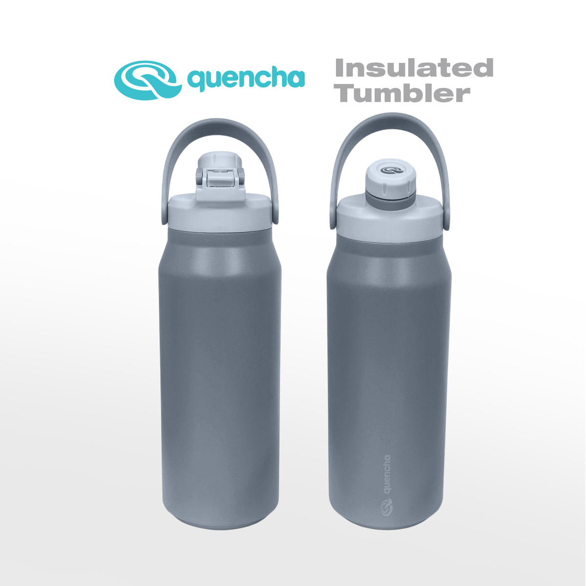 Quencha Horizon Collection Insulated Tumbler Coffee Mug Water Bottle Lunch Box Vacuum Flask