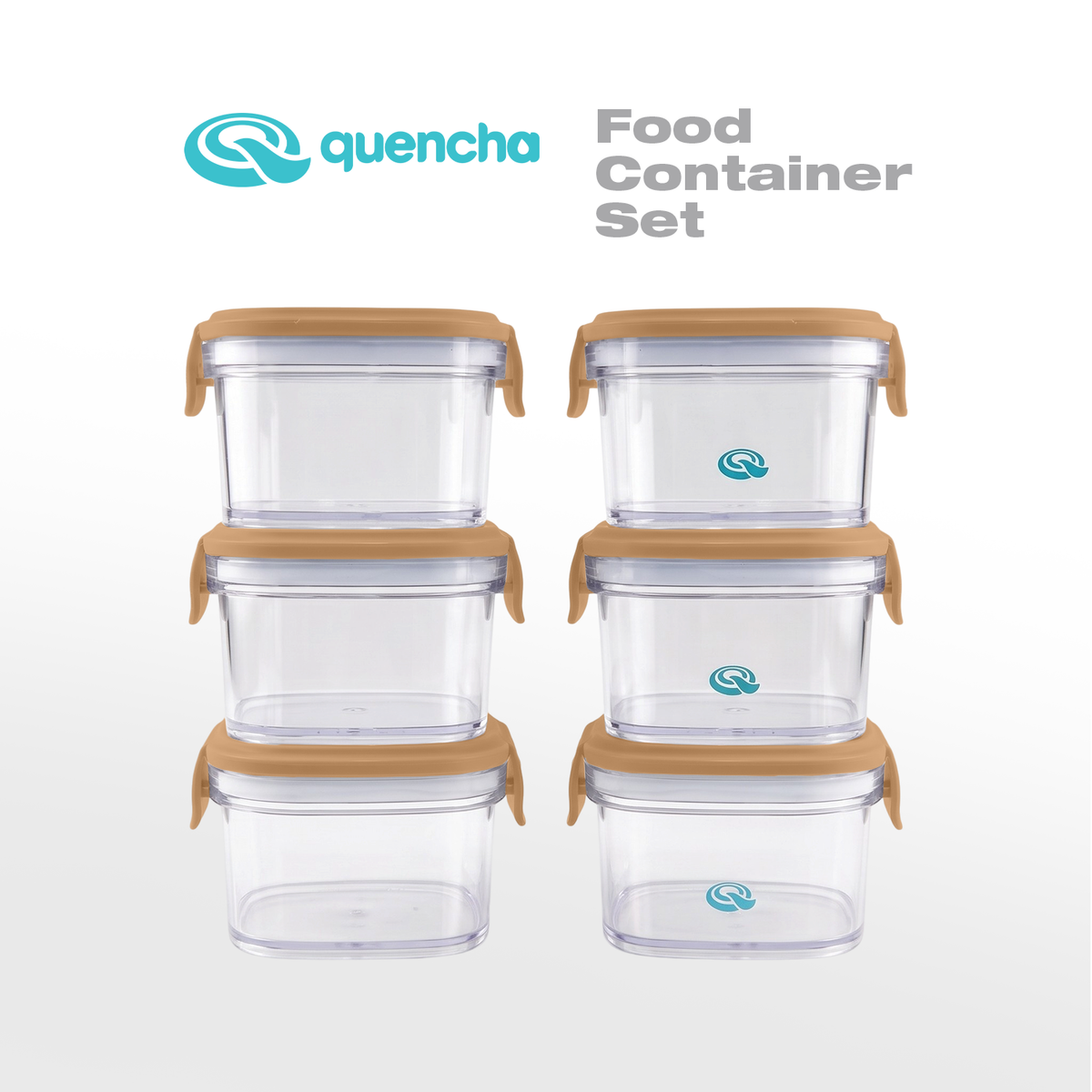 Quencha 230ml food storage container set
