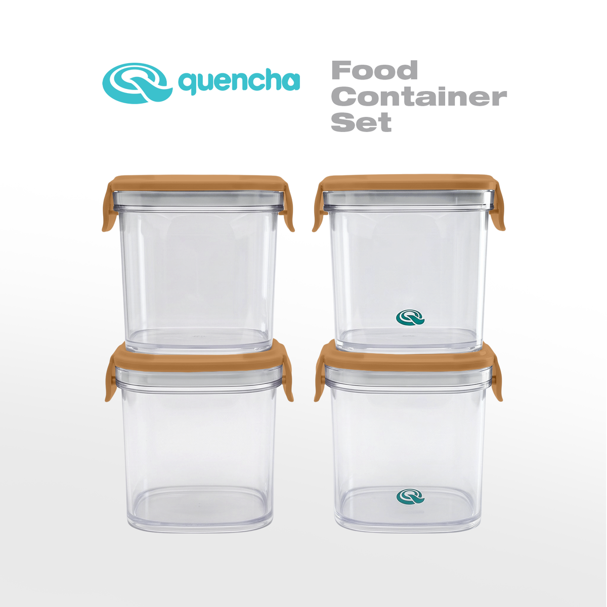 Quencha 230ml food storage container set