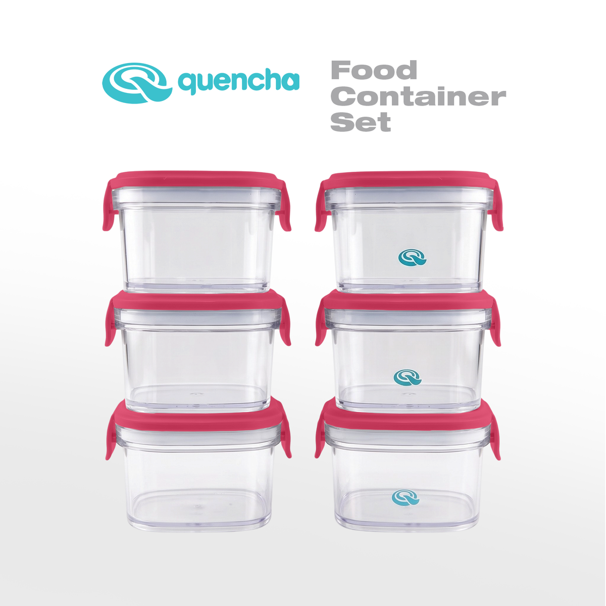 Quencha 230ml food storage container set