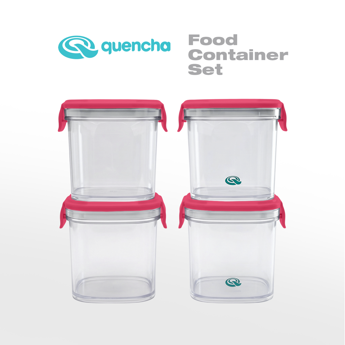 Quencha 230ml food storage container set
