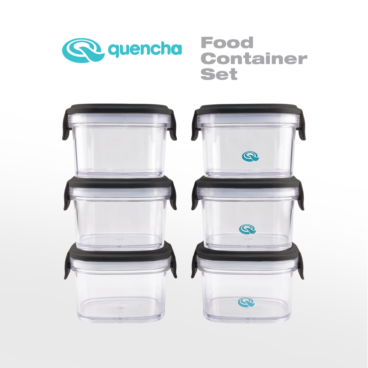 Quencha 230ml food storage container set