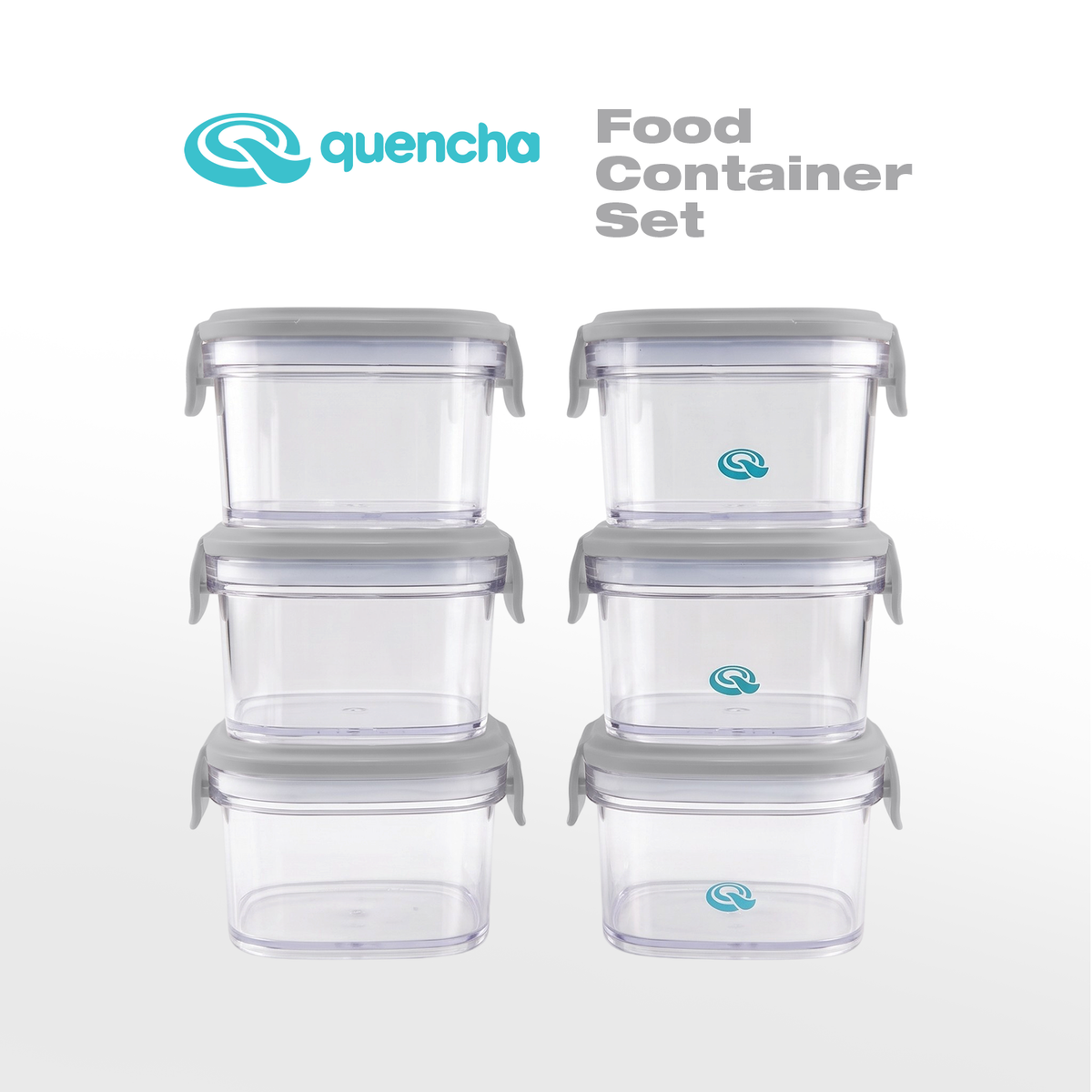 Quencha 230ml food storage container set