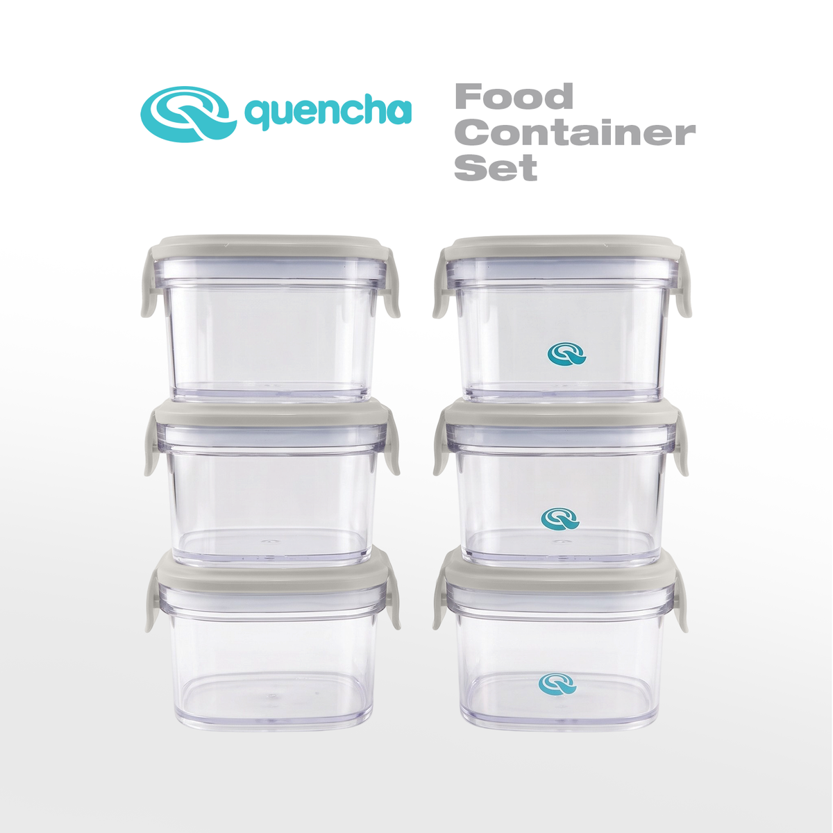 Quencha 230ml food storage container set