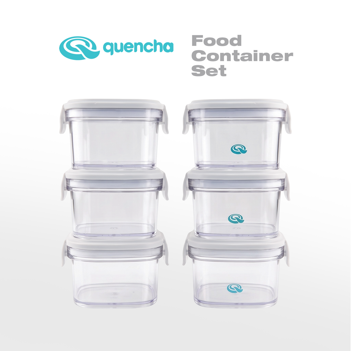 Quencha 230ml food storage container set
