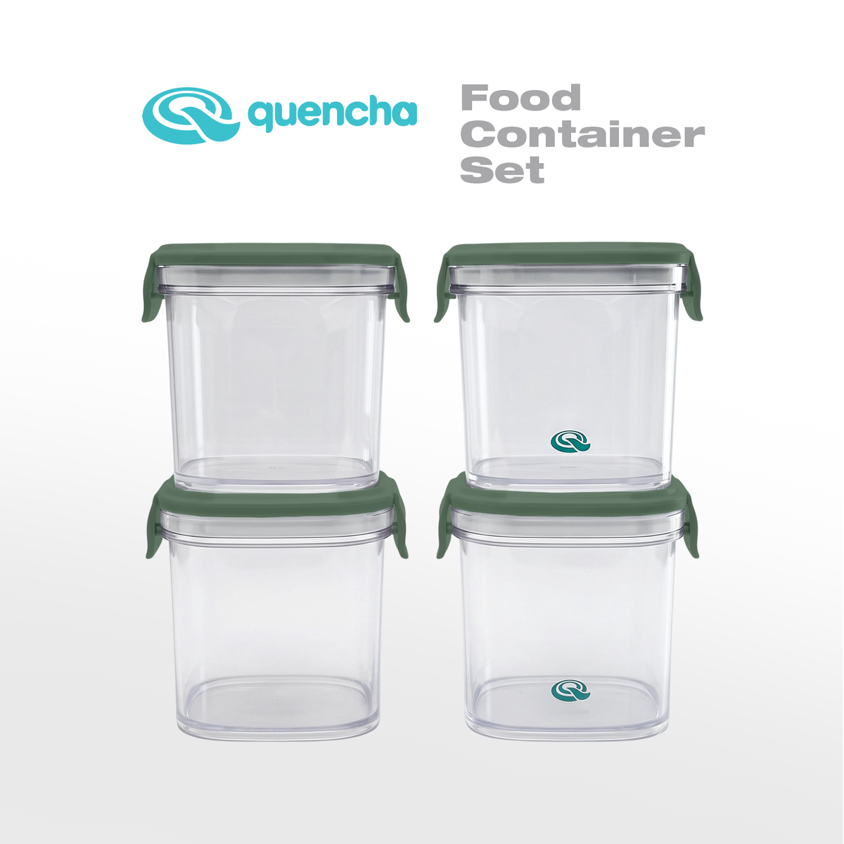 Quencha 230ml food storage container set