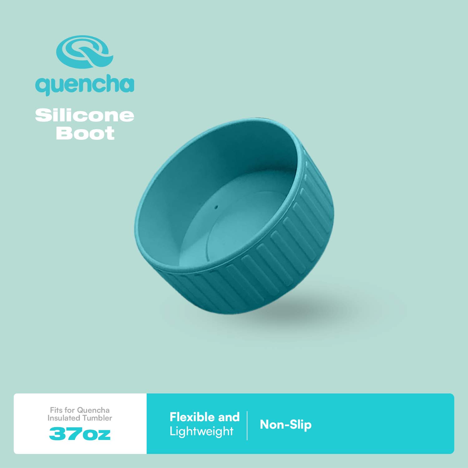 Quencha 18oz & 37oz Silicone Boots for Tumbler