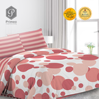 PRIMEO Premium 3-in-1 Bedsheet & 2 Pillowcases