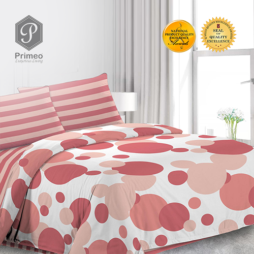 PRIMEO Premium 3-in-1 Bedsheet & 2 Pillowcases
