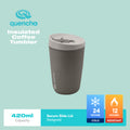 Quencha Horizon Collection Insulated Tumbler Coffee Mug Water Bottle Lunch Box Vacuum Flask