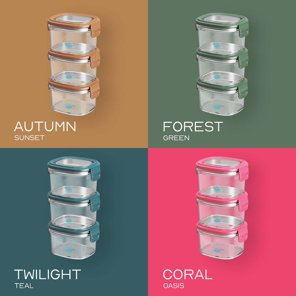 Quencha 230ml food storage container set