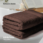 INFINITE by PRIMEO 100% Cotton Bath Towel Ring Spun 500gsm