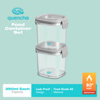 Quencha 230ml food storage container set